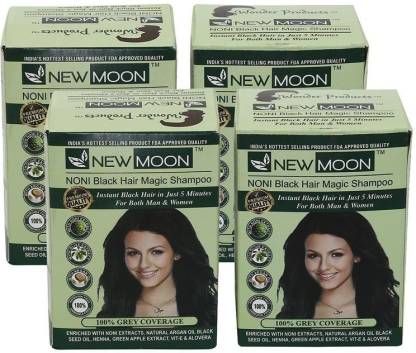 New Moon ( Pack of 40 ) Noni Aloe Vera Dye , Natural Black - Price in India,  Buy New Moon ( Pack of 40 ) Noni Aloe Vera Dye , Natural