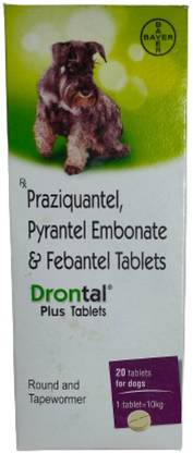 bayer drontal plus tablets 20 tabs pet