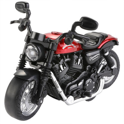Pull Back Metal Die Cast Bike 