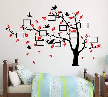 Littlebuds Photo Frame Tree Medium Vinyl Wallstickers 150cm X 100 Cm Price In India Buy Littlebuds Photo Frame Tree Medium Vinyl Wallstickers 150cm X 100 Cm Online At Flipkart Com