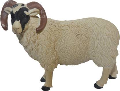 Tector Black Faced Sheep - Ram (387081) - By Animal Planet (Official) -  Black Faced Sheep - Ram (387081) - By Animal Planet (Official) . Buy Animal  toys in India. shop for Tector products in India. 