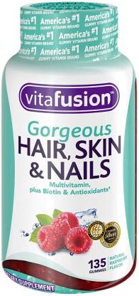 Vitafusion Gorgeous Hair, Skin & Nails Multivitamin Price in India - Buy  Vitafusion Gorgeous Hair, Skin & Nails Multivitamin online at 