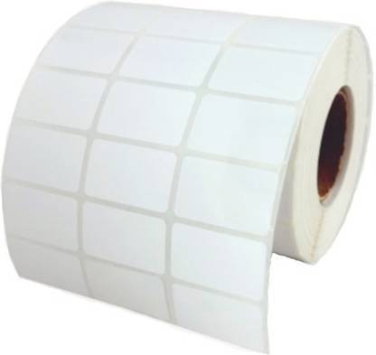 avery Barcode Labels Stickers Premium Quality 34 mm x 22 mm | 3 up | 1 inch  core | 7000 Labels per roll x 2 Rolls = 14000 Labels Permanent Adhesive ...