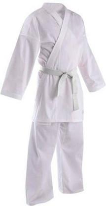 white karate gi