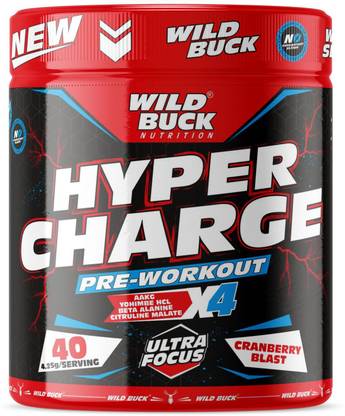 Wild Buck Hyper Charge Pre Workout For Muscle Pump Non Crash Energy Both For Men Women Sports Drink Price In India Buy Wild Buck Hyper Charge Pre Workout For Muscle Pump Non Crash Energy