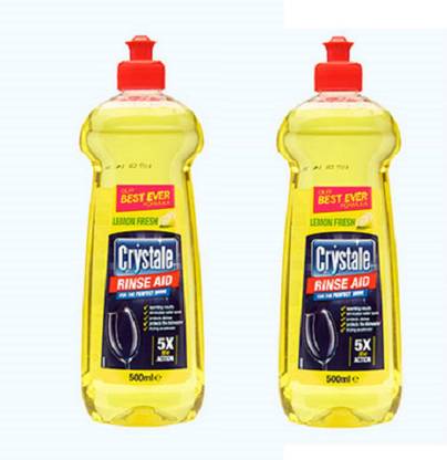 Crystale Dishwasher Rinse Aid lemon Dishwashing Detergent ...