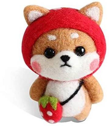 YXQSED Needle Felting Kit Felt Animals Wool Felting DIY Kit with Tools-Strawberry Shiba Inu Dog - Needle Felting Kit Felt Animals Wool Felting DIY Kit with Tools-Strawberry Shiba Inu Dog . shop YXQSED Needle Felting Kit Felt Animals Wool Felting DIY Kit with Tools-Strawberry Shiba Inu Dog - Needle Felting Kit Felt Animals Wool Felting DIY Kit with Tools-Strawberry Shiba Inu Dog . shop