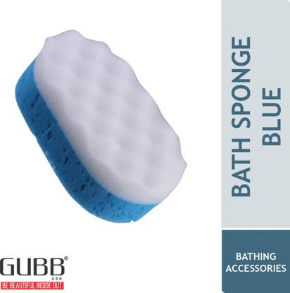 Gubb Usa Adults Baby Bath Sponge Dual Sided Blue Body Wash Sponge Scrubber Price In India Buy Gubb Usa Adults Baby Bath Sponge Dual Sided Blue Body Wash Sponge