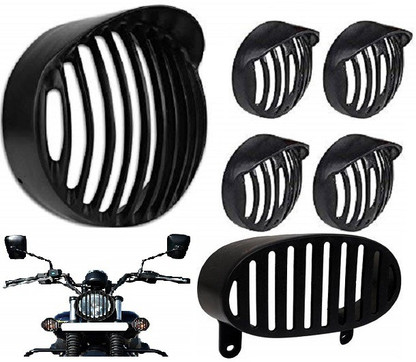 greygator SS G6 Bike Headlight Grill Price in India - Buy greygator SS G6  Bike Headlight Grill online at Flipkart.com