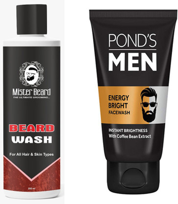 ponds energy bright face wash