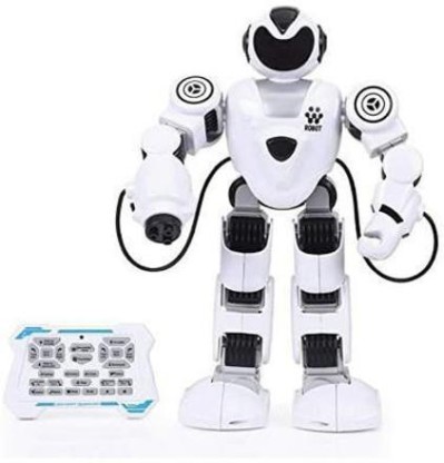 Kids Robot Walking Around Robot Toy With Light Music And Shooting Bullet 