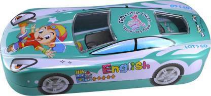| Priceless Deals Cartoon Printed Car Cartoon Printed Art Metal Pencil Box - Box | Priceless Deals Cartoon Printed Car Cartoon Printed Art Metal Pencil Box - Box