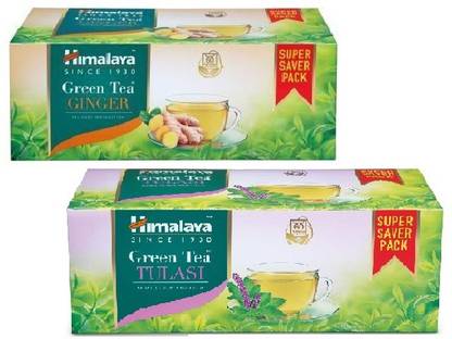 Himalaya Green Tea Ginger 60 Tea Bags With Green Tea Tulasi 60 Tea Bags 2 G Each Price In India Buy Himalaya Green Tea Ginger 60 Tea Bags With Himalaya's greentea helps you tackle fatigue and detoxify the entire body. flipkart