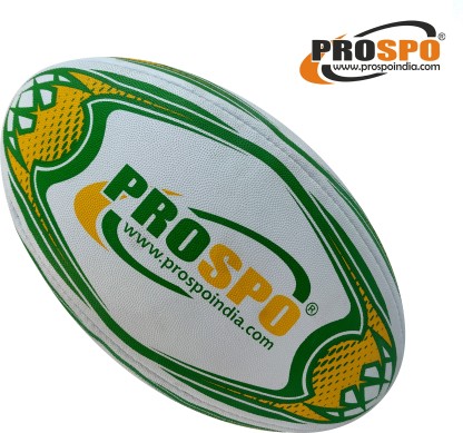 Gilbert Rugby Sports Hand Stitched Grippy Rubber Surface Wasps Replica Ball 