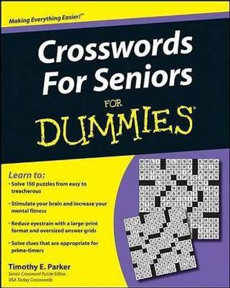 Crosswords for Seniors For Dummies: Buy Crosswords for ...