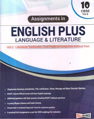 Assignments In English Plus Lan & Lit Cbse Vol 1&2 Class -10: Buy ...