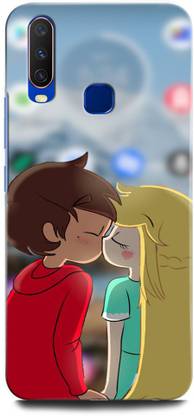 ORBIQE Back Cover for Vivo U10 ANIME, COUPLE, LOVE TOGETHER, COUPLE KISS, ANIME LOVE - ORBIQE : ORBIQE Back Cover for Vivo U10 ANIME, COUPLE, LOVE TOGETHER, COUPLE KISS, ANIME LOVE - ORBIQE :