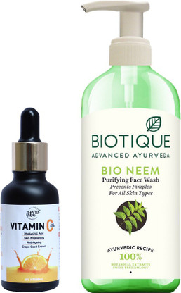 biotique vitamin c face wash