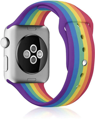 apple watch rainbow strap
