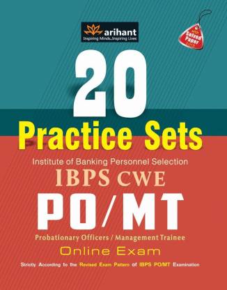 20 Practice Sets IBPS CWE PO/MT Online Exam