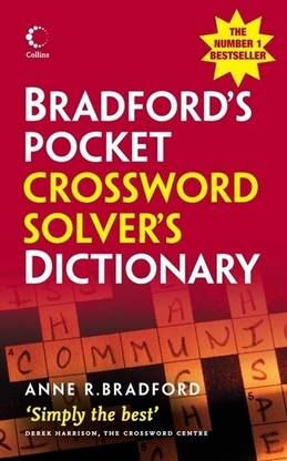 Collins Bradford's Crossword Solver's Pocket Dictionary: Buy Collins  Bradford's Crossword Solver's Pocket Dictionary by Bradford Anne R. at Low  Price ...
