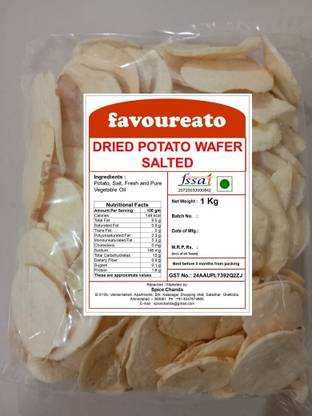 Favoureato Sun Dried Crispy Potato Wafer Plain And Salted Chips Price In India Buy Favoureato Sun Dried Crispy Potato Wafer Plain And Salted Chips Online At Flipkart Com We are trying to make this. inr