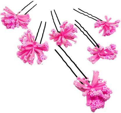Style Craze 6Pcs Pink Flowers Bridal Hair Accessories Headwear for Women Blossom Flower Hair Stick Pins. Bun Stick Price in India - Buy Style Craze 6Pcs Pink Flowers Bridal Hair Accessories Headwear Style Craze 6Pcs Pink Flowers Bridal Hair Accessories Headwear for Women Blossom Flower Hair Stick Pins. Bun Stick Price in India - Buy Style Craze 6Pcs Pink Flowers Bridal Hair Accessories Headwear
