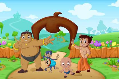 Chhota Bheem Cartoon Waterproof Vinyl Sticker Poster || btcan2495-3 Fine Art Print - Animation & Cartoons posters in India - Buy art, film, design, movie, music, nature and educational paintings/wallpapers at Chhota Bheem Cartoon Waterproof Vinyl Sticker Poster || btcan2495-3 Fine Art Print - Animation & Cartoons posters in India - Buy art, film, design, movie, music, nature and educational paintings/wallpapers at