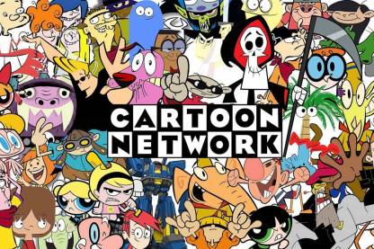Cartoon Network Collage Waterproof Vinyl Sticker Poster || can2447-2 Fine  Art Print - Animation & Cartoons posters in India - Buy art, film, design,  movie, music, nature and educational paintings/wallpapers at 