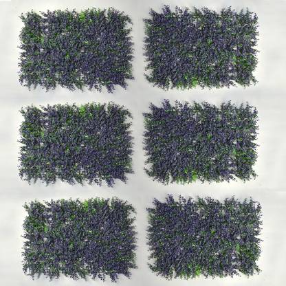 Fancymart Artificial Hackleberry Leaves In Levender Blue Colour For Walls Ceiling Partitions 75 Mm Leaves Height Size 60 Cm X 40 Cm 2 66 Sq Feet Each Piece Price In India Buy Fancymart