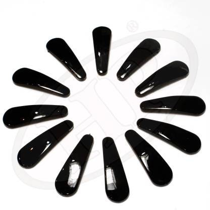 High Profile Metal Cover Tic Tac Hair Clips Blissful Snap Clip Hair  Accessories for Women and Girls - 12 pcs (Solid Black) Tic Tac Clip Price  in India - Buy High Profile