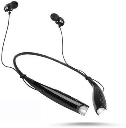 collar wireless neckband bluetooth earphone