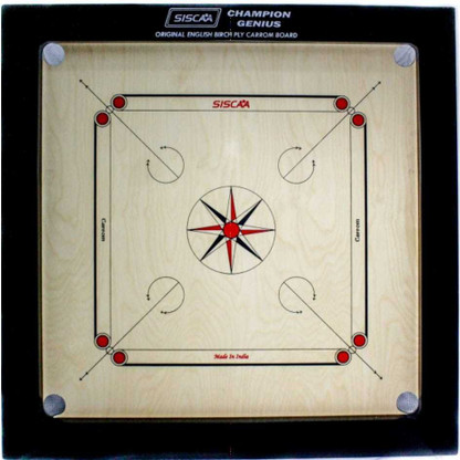 Siscaa champion genius carrom board price clearance