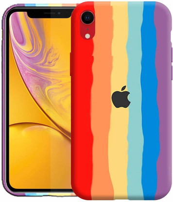 Iphone xr rainbow cover clearance