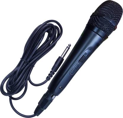 Whelked 100% High Quality Wired Microphone With 3D Sound Quality Background  Noise Cancellation Unidirectional Musical Instrument Dynamic Stage Mic  Microphone - Whelked : 