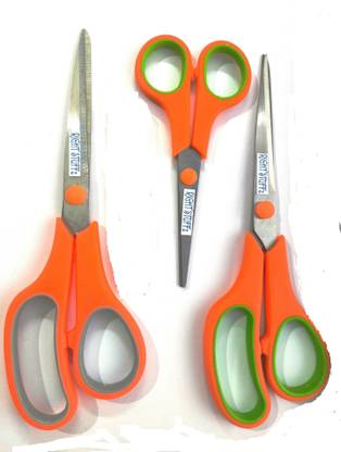 Flipkart Com Right Stuffz Basics Scissors Multipurpose Art Craft Office Kitchen Clothing Scissors Stainless Steel Combo Pack Of 3 Pcs Scissors Paper Scissors Tailors Scissors Craft Scissors Office Scissors Multipurpose