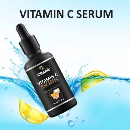 Oilanic Vitamin C Face Serum For Anti Aging, Smoothening & Brigthening Face For Men & Women ( 30 ml)