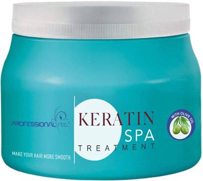 PROFESSIONAL FEEL Keratin Hair Spa Treatment, Beauty Make Your Hair More  Smooth, Real Hair Spa Repairing Cream Bath for Damaged Hair - Price in India,  Buy PROFESSIONAL FEEL Keratin Hair Spa Treatment,