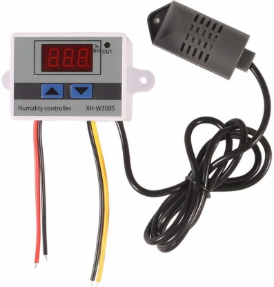 12V-220V LED Digital Humidity Controller Hygrometer Switch Sensor PRACTICAL NEW 