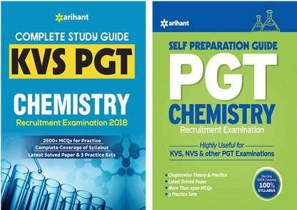 Combo Of Kvs Pgt Chemistry Pgt Guide Chemistry Recruitment Examination Set Of 2 Books Buy Combo Of Kvs Pgt Chemistry Pgt Guide Chemistry Recruitment Examination Set Of 2 Books By
