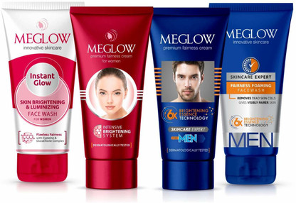 meglow face wash for men