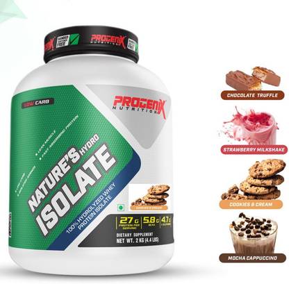 Progenix NATURE'S HYDRO ISOLATE 100% HYDROLYZED WHEY PROTEIN ...