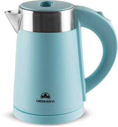 Green kivvi electric kettle 1.8 litre on sale