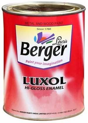 Berger Luxol Po Red 1000ml Po Red Enamel Wall Paint Price In India Buy Berger Luxol Po Red 1000ml Po Red Enamel Wall Paint Online At Flipkart Com