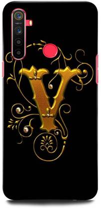 Orbiqe Back Cover For Realme 5s Rmx1925 V V Letter V Alphabet Design Orbiqe Flipkart Com