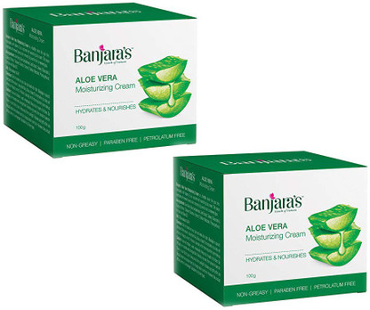 banjaras aloe vera moisturizing cream
