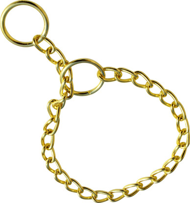 dog gold belt