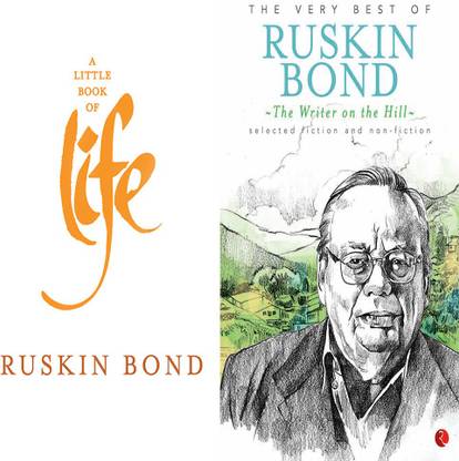 The Writer On The Hill The Very Best Of Ruskin Bond A Little Book Of Life Set Of 2 Books Buy The Writer On The Hill The Very Best Of Ruskin