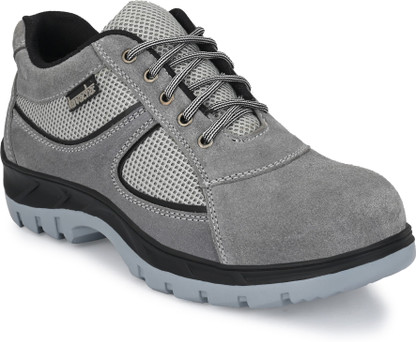 Kavacha Suede Leather Steel Toe Safety 