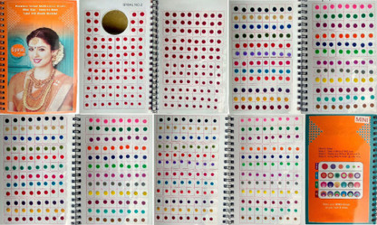 VAMA mini bindi book forehead 